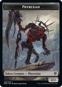 Phyrexian // Sand Warrior Double-Sided Token