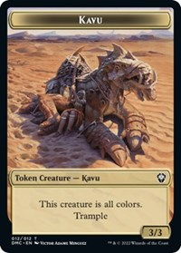 Kavu // Bear Double-Sided Token