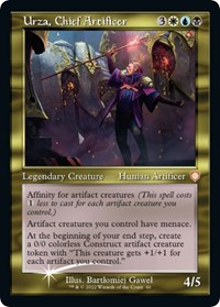 Urza, Chief Artificer (Display Commander) - Thick Stock