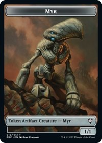 Myr // Powerstone Double-Sided Token