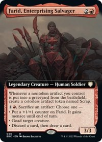 Farid, Enterprising Salvager (Extended Art)