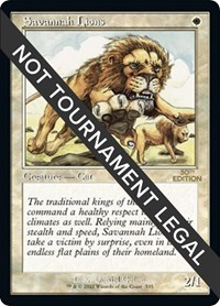 Savannah Lions (Retro Frame)