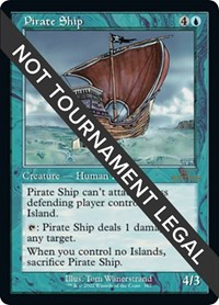 Pirate Ship (Retro Frame)