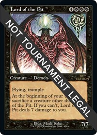 Lord of the Pit (Retro Frame)