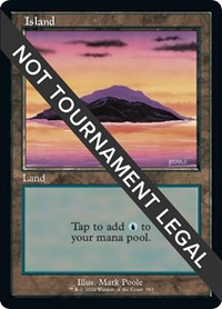 Island (583) (Retro Frame)