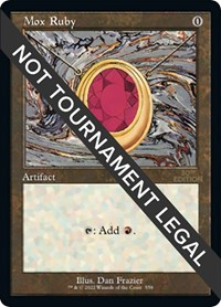Mox Ruby (Retro Frame)