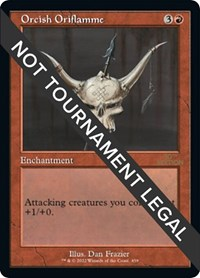 Orcish Oriflamme (Retro Frame)