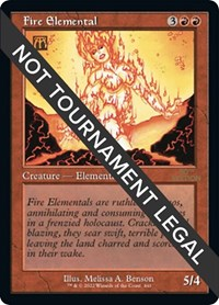 Fire Elemental (Retro Frame)