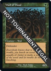 Wall of Wood (Retro Frame)