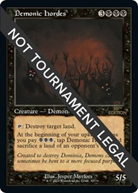 Demonic Hordes (Retro Frame)