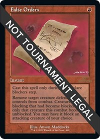 False Orders (Retro Frame)