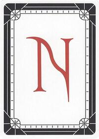 Letter Card - N