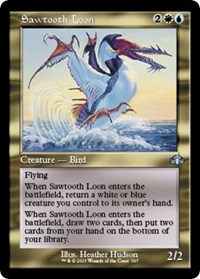 Sawtooth Loon (Retro Frame)
