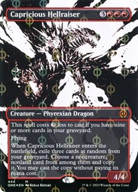 Capricious Hellraiser (Showcase) (Step-and-Compleat Foil)