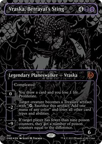 Vraska, Betrayal's Sting (Oil Slick Raised Foil)