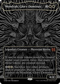 Mondrak, Glory Dominus (Oil Slick Raised Foil)