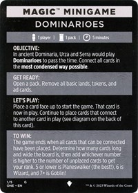 Magic Minigame: Dominarioes
