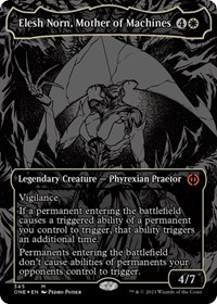 Elesh Norn, Mother of Machines (Oil Slick Raised Foil)