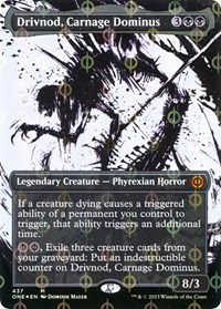 Drivnod, Carnage Dominus (Showcase) (Step-and-Compleat Foil)