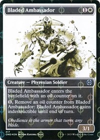 Bladed Ambassador (Showcase) (Step-and-Compleat Foil)