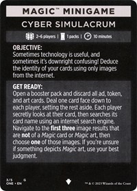 Magic Minigame: Cyber Simulacrum