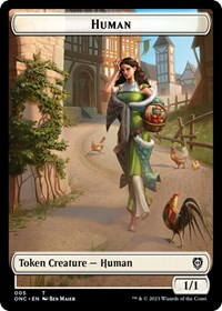 Human // Spirit Double-Sided Token