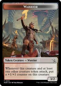 Warrior // Phyrexian Hydra (0012) Double-Sided Token