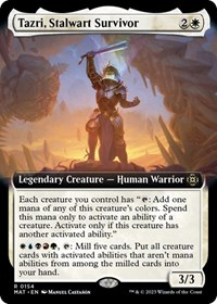 Tazri, Stalwart Survivor (Extended Art)