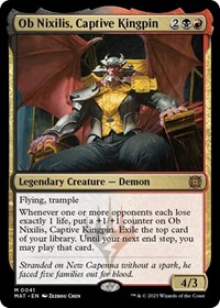 Ob Nixilis, Captive Kingpin
