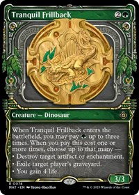 Tranquil Frillback (Showcase)