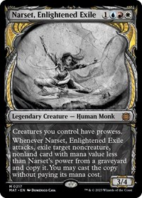 Narset, Enlightened Exile (Halo Foil)