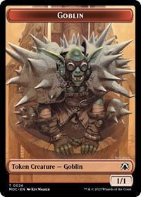 Goblin // Eldrazi Double-sided Token