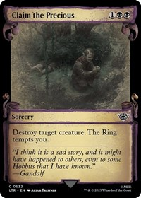 Claim the Precious (Showcase Scrolls)