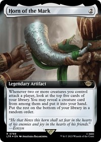 Horn of the Mark (Extended Art) (Surge Foil)