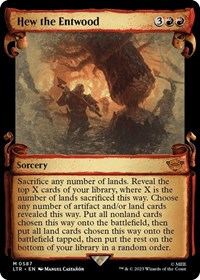 Hew the Entwood (Showcase Scrolls)