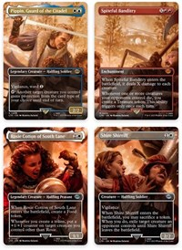 The Scouring of the Shire Scene [Set of 4]