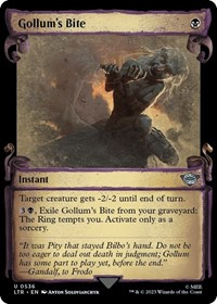 Gollum's Bite (Showcase Scrolls)