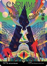 Saruman of Many Colors (Borderless Poster)