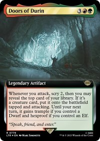 Doors of Durin (Extended Art) (Surge Foil)