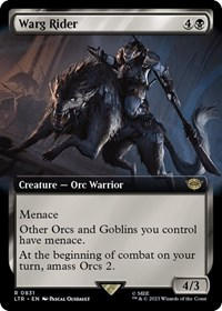 Warg Rider (Extended Art)