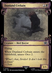 Dunland Crebain (Showcase Scrolls)