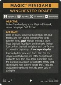 Magic Minigame: Winchester Draft
