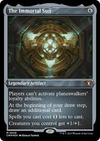 The Immortal Sun (Foil Etched)