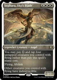 Sephara, Sky's Blade (Foil Etched)