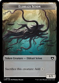 Eldrazi Scion // Demon Double-Sided Token