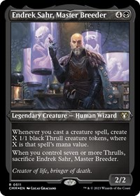 Endrek Sahr, Master Breeder (Foil Etched)