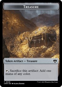 Treasure // Elemental (0037) Double-Sided Token