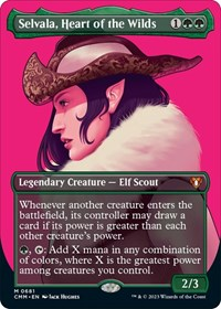 Selvala, Heart of the Wilds (Borderless)