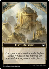 City's Blessing // Rat Double-Sided Token