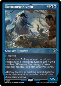 Stormsurge Kraken (Foil Etched)
